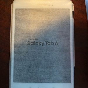 Samsung Galaxy Tab A 16GB 8-Inch Tablet. Cover included.